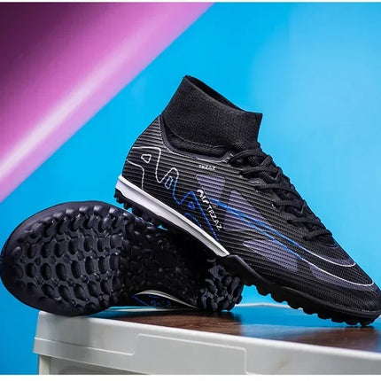 Men Football Shoes TF/FG Society Cleats Indoor Soccer Shoes Professional Football Field Boots Fast Unisex Sneaker Top Quality