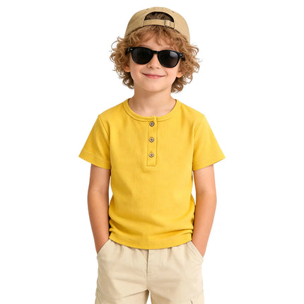 Large N Boys Comfortable And Breathable Short Sleeved T Shirt Casual And Versatile Top children's clothes girl