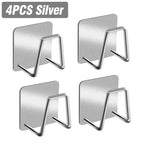 4PCS Silver