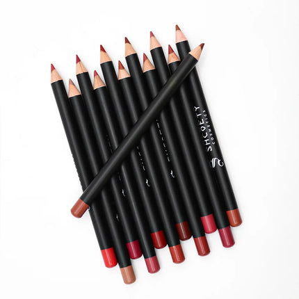 Matte Lip Liner Easy To Color And Not Easy To Fade Natural Plump And Good Looking Mouth Shape Lipstick Lip Pencil Cosmetics