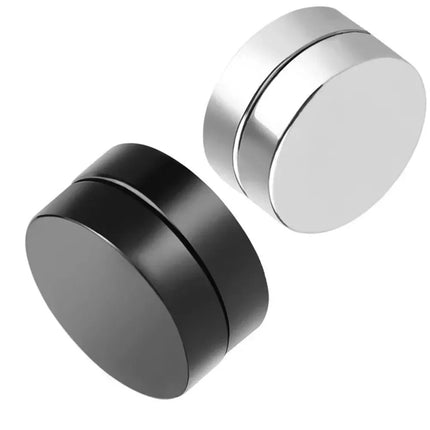 6mm/8mm/10mm/12mm Round Circle Non Piercing Strong Magnet Magnetic Mens Ear Clip Non Piercing Earrings Fake Earrings Jewelry