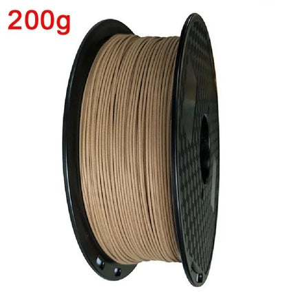 Wood Filament PLA 1.75mm 1kg/500g/250g/200g 3D Printer Filament Wood Powder PLA Light Walnut Oak Cherry Black Color High Speed
