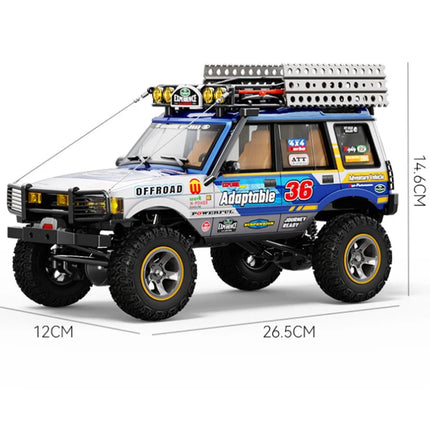 New JXC LR1801 1/18 Scale LR1801 RC Car 4WD Full Proportion Dual Speed Simulation Climbing Off-road Model Toy For Kid And Adults
