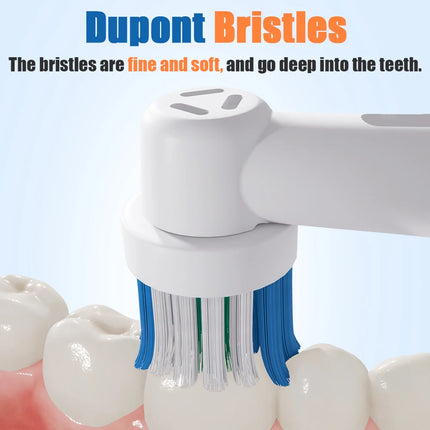 4 8 12 20 Pack Compatible with Oral B Electric Toothbrush Replacement Brush Heads, Toothbrushes Head Refills for Pro 1000 7000