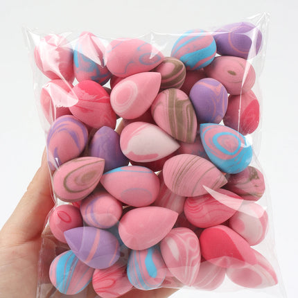 10/20/30/50/100Pcs Mini Makeup Sponge Set, Dual-Use Wet/Dry Beauty & Blenders for All Skin Types