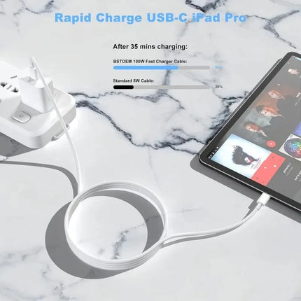 Type C To Type C Cable 100W PD Fast Charging For iPhone 15 17 Pro Max Huawei Mate 60 Xiaomi Samsung USB C to USB C Charger Cable