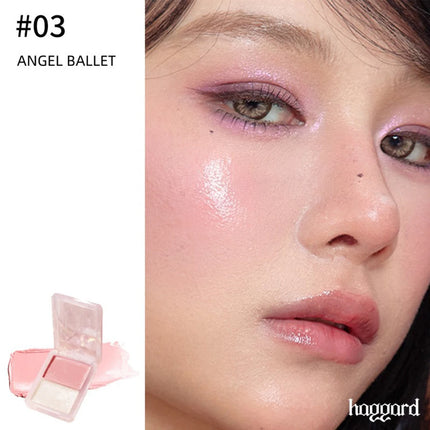 Haggard  Emo Monster Series 2-in-1 Cream Blush,Hydrating & Non-Greasy,Smooth & Blendable,Long-Lasting Pigmentation,Luxury Makeup