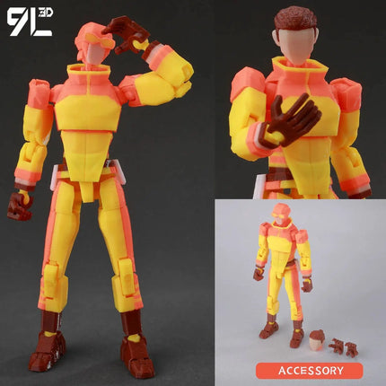 9L3D Printed Invincible Boy Lucky13 Dummy13 Conquer LEX Allen Superheroes Anime Toys Action Figures Mannequin Model Ornaments