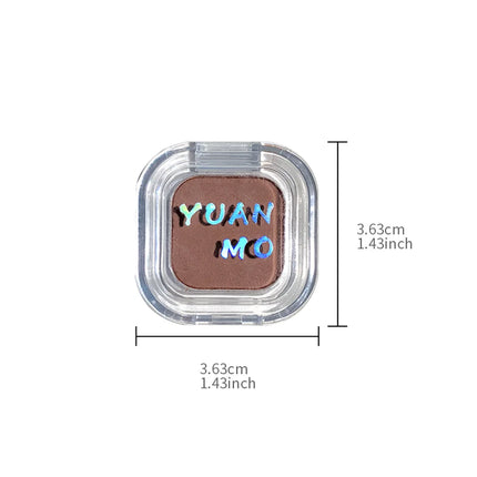 2-Color Matte Eyeshadow - Warm Brown Single-Pan Eyeshadow, Blendable Long-Lasting Neutral Eye Makeup Palette