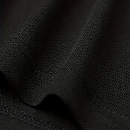 2025 Hot Sale Men's Summer Casual Breathable Comfortable Polo Shirt Men's Solid Color High Quality Short Sleeve T-Shirt