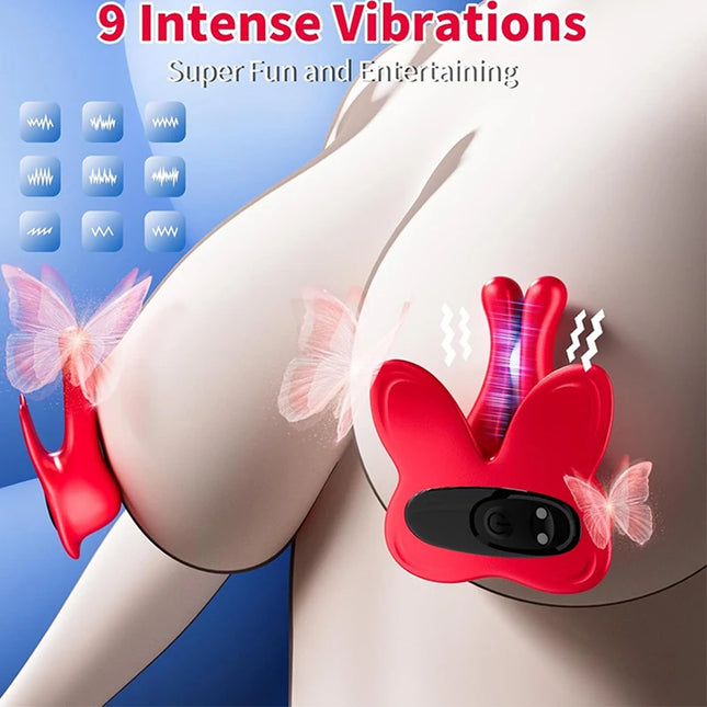 Vibrating Nipple Clamps Vibrator 9 Vibration Modes Nipple Stimulation BDSM Sex Toys for Women Couples Pleasure Adult Products 18