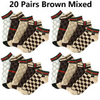 20Pairs-Brown Mixed