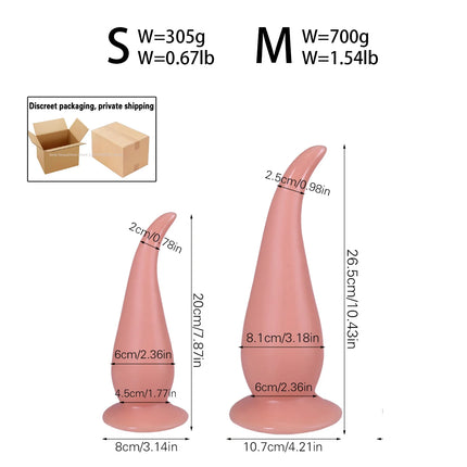 3 Size Tail Butt Plug Soft Silicone Tapon Anal Plug Man Woman Silky And Skin-Friendly But Plug Xl Analog Plug Man Plugs Anul