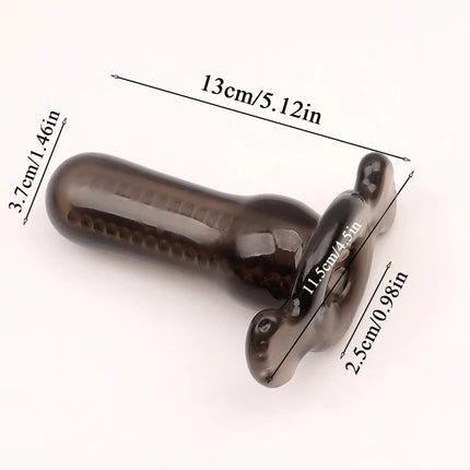 Anus Open Butt Plug Adult Toy Durable Silicone Flexible Insertable Anal Plug Women Vagina Pussy and Anus Male Masturbation
