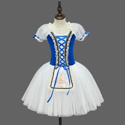 Children's Ballet Skirt Girls' Dance Skirt Campus Dance Program Ballerina Costume Stage Group Performance Costume