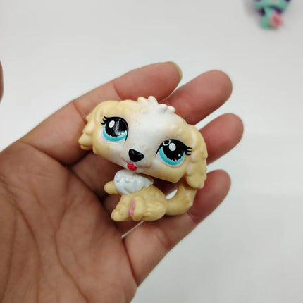 Original LPS Pet Toys Cute Animal Can Shake Head Kitten Collection Toys for Girls Christmas Birthday Gift