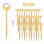 50pcs yellow