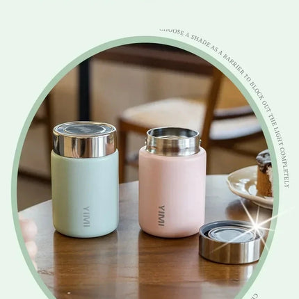 230ml Mini Stainless Steel 316 Thermos Mug Fashion Portable Pocket Vacuum Flask Coffee Tea Thermal Water Bottle Tumbler