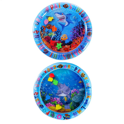 Sensory Water Pad for Cats Waterbed Pad for Dogs Cats Pet Cooling Waterbed Exercise Enrichment Activity Toy for Home Travel