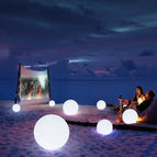 20CM ball light / RGBW with remote