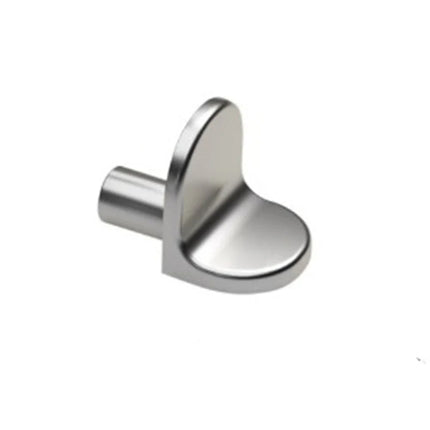 20pcs 5mm L - Shaped Shelf Support Studs: Fix Wooden/Glass Boards in Cabinets, Ideal Furniture Bracket Holders