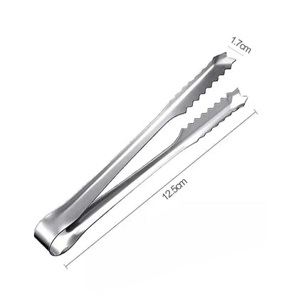7/9/12 Inch Non-slip Food Tongs Stainless Steel BBQ Meat Salad Bread Clip Tong Barbecue Grill Buffet Clamp Kitchen Cooking Tools