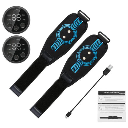Smart EMS Ab Stimulation Belt - Rechargeable Muscle Toner for Home Gym Fitness & Body Contouring