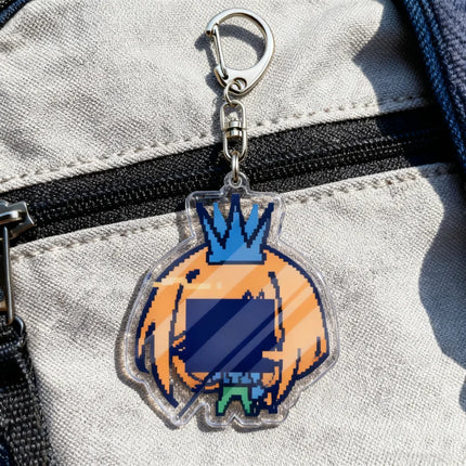 Popular Game Cartoon Chibi Keychain Accessories Bag Charms Keyrings Jewelry Fans Freinds Game Lovers Gifts