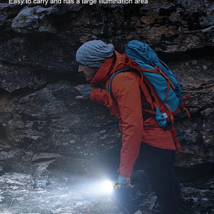 Mini 3 LED Flashlight With Pen Clip Portable Brightness,Rechargeable Waterproof Emergency Spotlight Outdoor Night Walking Torch