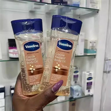 Vaseline Brightening Body Gel-Oil 200ml - Skin Tone Care, Deep Hydration for Dry & Dull Skin, Nourishing Gel-Oil Formula