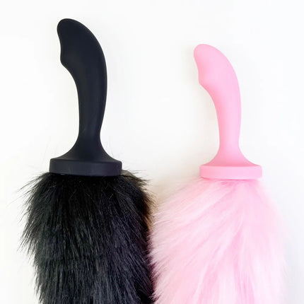 Silicone Butt Plug Sexy Plush Tail Anal Plug Unisex Butt Plug Anal Dilator Role Playing Toy Adult Game Anal Sex Toys for Women