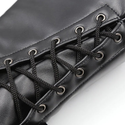 Leather Puppy Play Dog Glove Dog Paw Print Padded Fist Mitt Fetish BDSM Bondage Slave Roleplay Glove with Dog Tail Plug Sex Toys