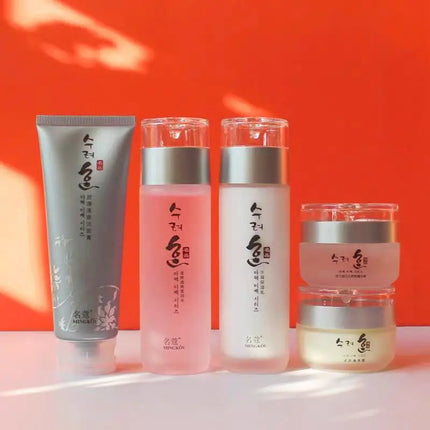 Glass Skin Tightening Moisturizing Elasticity Face Cream,Hydration Firming Care Lotion,Facial Cleaning Toner,Korean Skincare Set