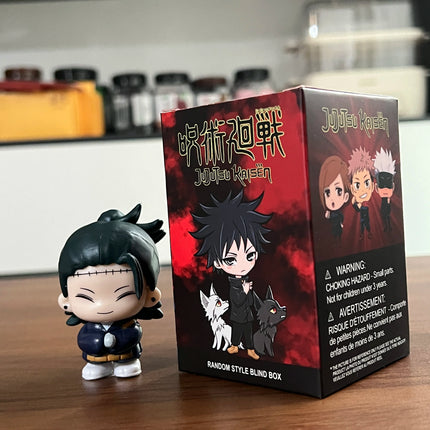 2026 new Anime Kaisen Figure Q Version Satoru Gojo Itadori Yuji Fushiguro Megumi Kugisaki Model Car Decora Blind Box Gift Toy
