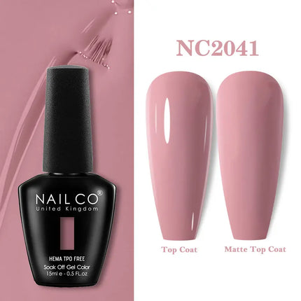 NAILCO 15ml Red Color Series Gel Varnish Coffee Gel Nail Polish Maximalism Reddish Gellak Design Brown Lacquer Nail Art Manicure