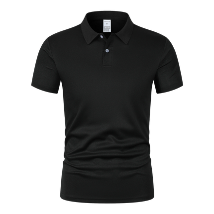 High-end polo shirt, outdoor casual solid color T-shirt, quick-drying golf shirt, lightweight breathable top, unisex T-shirt sle