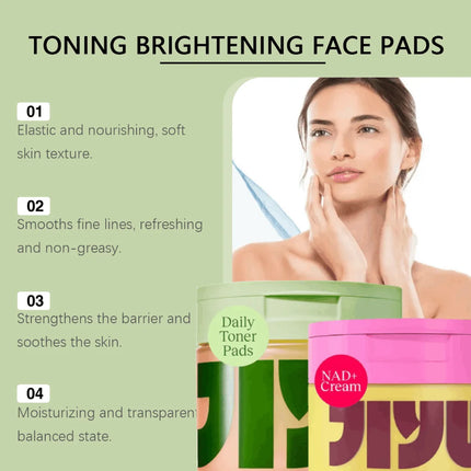 Korean Anti-Aging NAD+ Facial Cream Hydrating Moisturizing Firming Rejuvenating Lightweight Skin Care Product