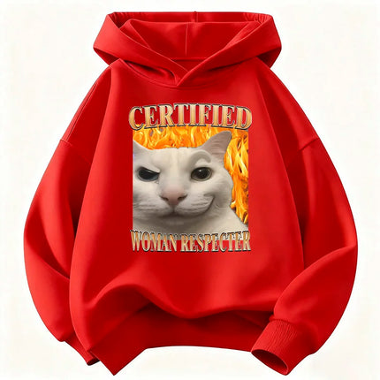 Fashion Hoodie Y2k Kids Cat Children's Sweatshirt Cute Harajuku Hoody for Boys Girls Autumn Winter Casual Hoodies