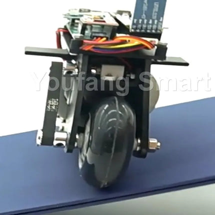 2WD RC Balance Bike Cubli Self-Balancing Flywheel 3D Printing APP Control DC Motor Motorcycle for STM32 Programmable Robot Car
