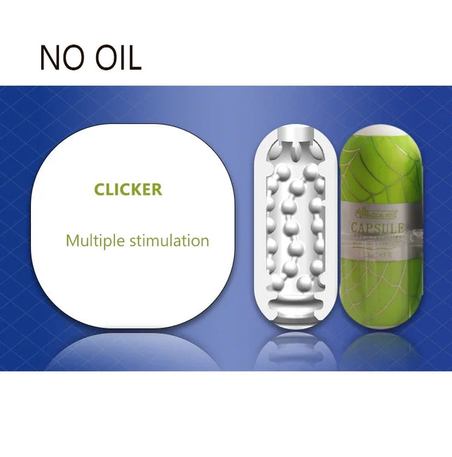 6/1pcs Egg Masturbator Particle Stimulation Portable Stimulator Real Vaginal Blowjob Cup Sex Toy Adult Massager Penis Trainer