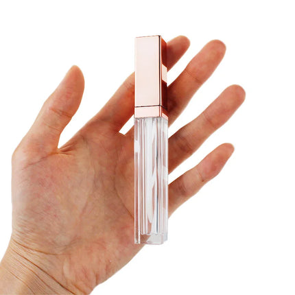 10/20/30pcs 5ml Empty Transparent Lip Gloss Tubes Plastic Lip Balm Tube Lipstick Sample Cosmetic Container Makeup Container