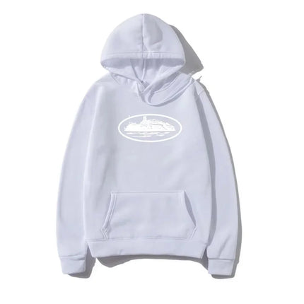Yacht Graphic Black Hoodie Men Women  Nautical Style Casual Hooded Sweatshirt  Sailing Enthusiast Fashion Streetwear Top