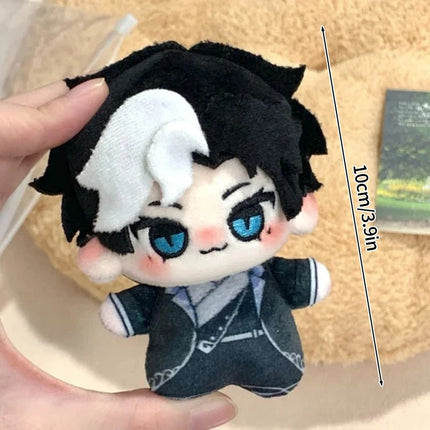 Cartoon Identity V Doll Keychain 10cm Plush Cotton Doll Pendent Explorer Composer Mercenary Anime Figure Keyring Fans Gifts