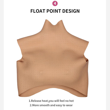 EYUNG 7/9th Boobs Plus Size Breast Cosplay Fake breasts K Cup Crossdressing Silicone Breastplate Fake Meme Crossdresser 50-110kg