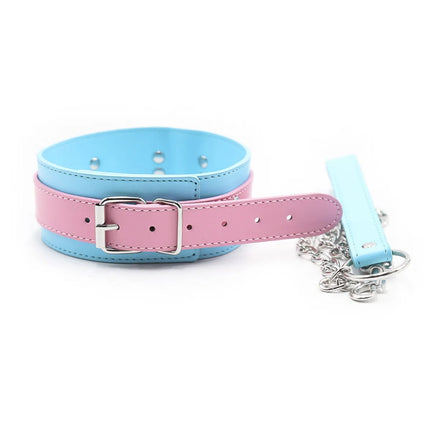 Adjustable PU Leather Handcuffs Ankle Cuff Collar Bdsm Toys Bondage Set Sex Toys Restraints Exotic Accessories Adult Toys