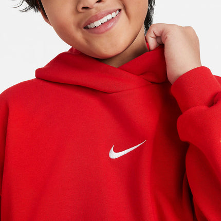Nike Official Genuine Spring New Collection Big Kids Knit Hooded Casual Sportswear Hoodie FZ6404-657