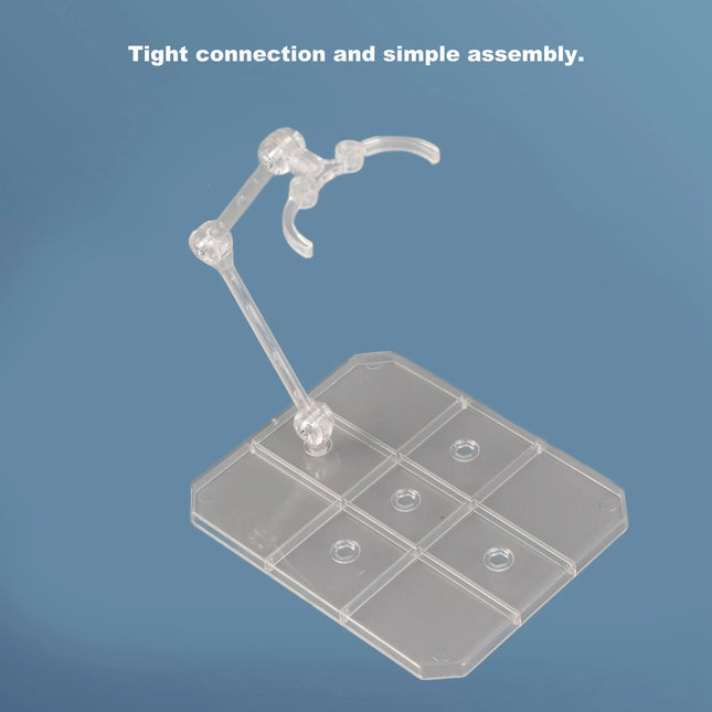 10 Sets Doll Model Stand Action Figure Stand Transparent Acrylic Anime Figure Display Stand Support Holder Base