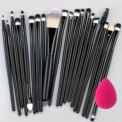 8Pcs-20Pcs Makeup Brushes Set Soft Fluffy Eyeshadow Brush Detail Concealer Blush Loose Powder Foundation Highlighter Beauty Tool
