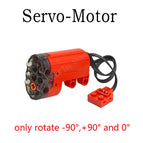 Red Servo Motor