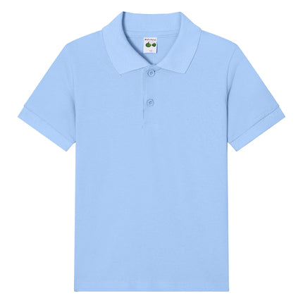 New Children Polo Shirt Solid Kids Boys Polo Shirts Korea Fashion Boys Designer Clothes School Uniform 2-14 Years